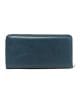Портмоне от естествена кожа, синьо, голямо К9026S