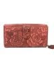 Портмоне от естествена кожа пепел от рози, голямо GAP 10743PR Портмоне от естествена кожа пепел от рози, голямо GAP 10743PR