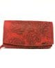 Портмоне от естествена кожа червена гама, голямо GAP 21857CH