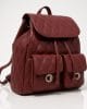 Дамска раница от еко кожа бордо, модел 431BO
