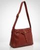 Дамска чанта от еко кожа бордо, модел DJ CM 7804BO