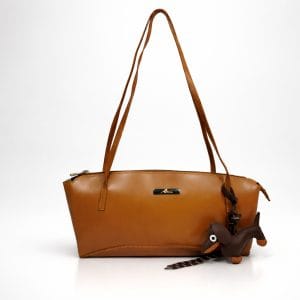 дамска чанта естествена кожа 12203KA front