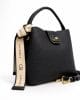 Дамска чанта от еко кожа черна, модел 2601-3H