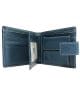 Портфейл от синя естествена кожа модел 208S Портфейл от синя естествена кожа модел 208S