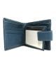 Портфейл от синя естествена кожа модел 208S Портфейл от синя естествена кожа модел 208S