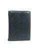Портфейл от естествена кожа голям вертикален, с магнит, тъмно син модел 3048TS