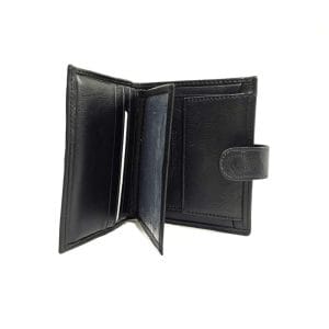 Вертикален мъжки портфейл от естествена кожа, малък DR774H