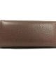 Портмоне от естествена кожа 0807TK тъмно кафяво, голямо