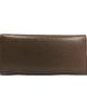 Портмоне от естествена кожа 0807TK тъмно кафяво, голямо