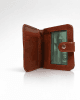 Портмоне 3076KO цвят коняк, малко, естествена кожа, за колан