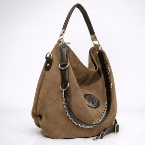 Чанта Еврика светло кафява, голяма 564SK