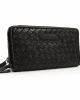 Черно кожено портмоне с двоен цип GAP7515H голямо Черно кожено портмоне с двоен цип GAP7515H голямо