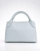 Дамска светло синя чанта с апликация модел 2238SS малка