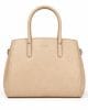 Дамска бежова чанта с къси дръжки за работа модел 352BE средно голяма