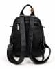 Дамска раница еко кожа черна, модел 13636-5 H