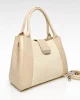 Дамска чанта от еко кожа бежова, модел 2701 BE