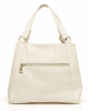 Дамска чанта еко кожа екрю, модел 6840EKR