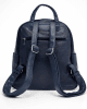 Дамска раница с мрежести джобове, тъмно синя 8040-518TS голяма