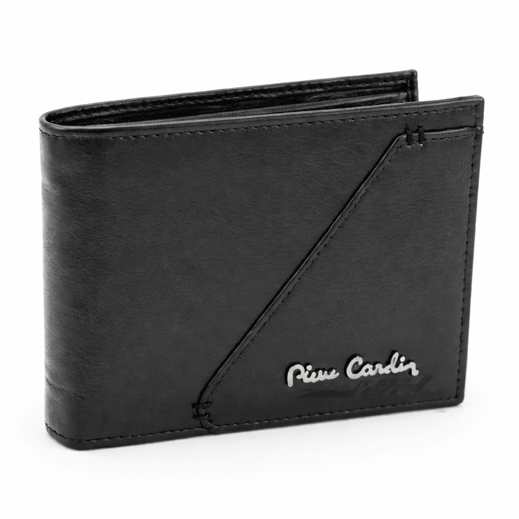 LF-8806-143-ДА-1 Портфейл Pierre Cardin мод. 8806-143H черен, хоризонтален