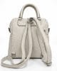 Чанта-раница в светло сиво, модел 6023SS средно голяма