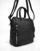 Черна чанта-раница модел 6023H средно голяма с прегради