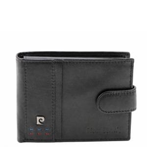 Портфейл Pierre Cardin с копче и цветни акценти