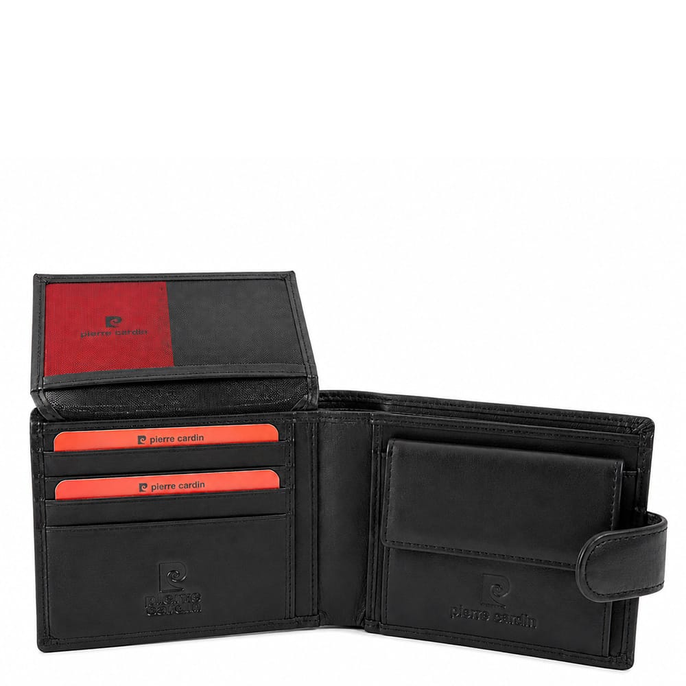 8806-156-5 Портфейл Pierre Cardin с копче и слотове за документи